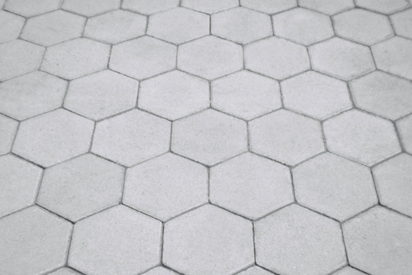 Sextavado Ou Hexagonal Paver